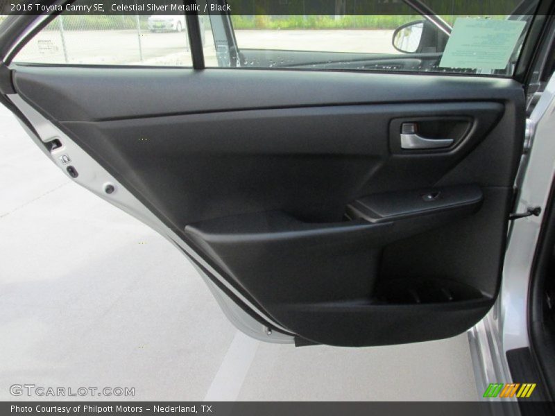 Celestial Silver Metallic / Black 2016 Toyota Camry SE