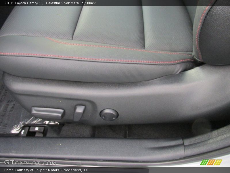 Celestial Silver Metallic / Black 2016 Toyota Camry SE