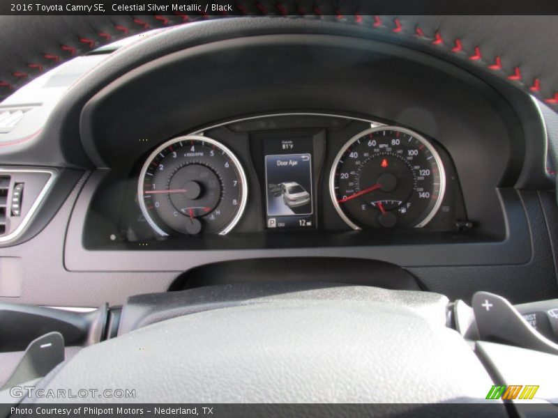 Celestial Silver Metallic / Black 2016 Toyota Camry SE