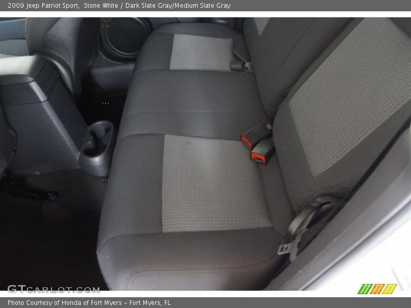 Stone White / Dark Slate Gray/Medium Slate Gray 2009 Jeep Patriot Sport