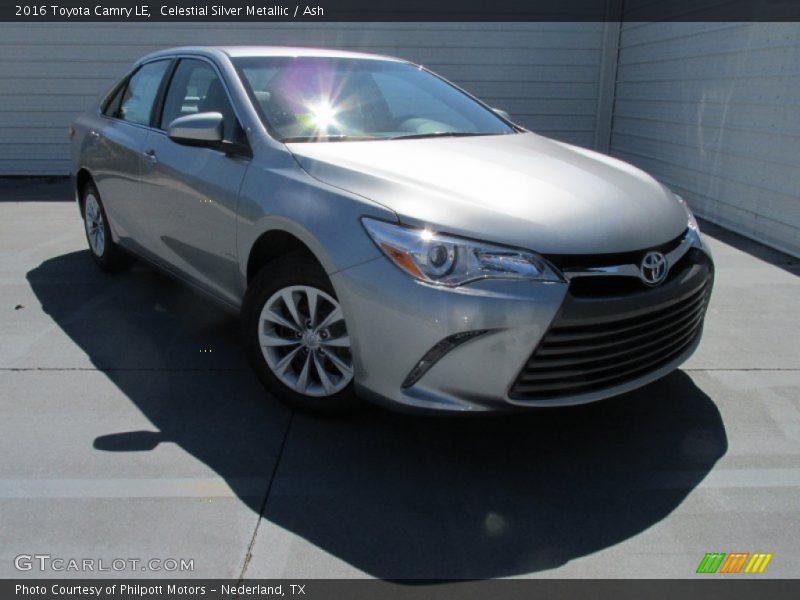 Celestial Silver Metallic / Ash 2016 Toyota Camry LE