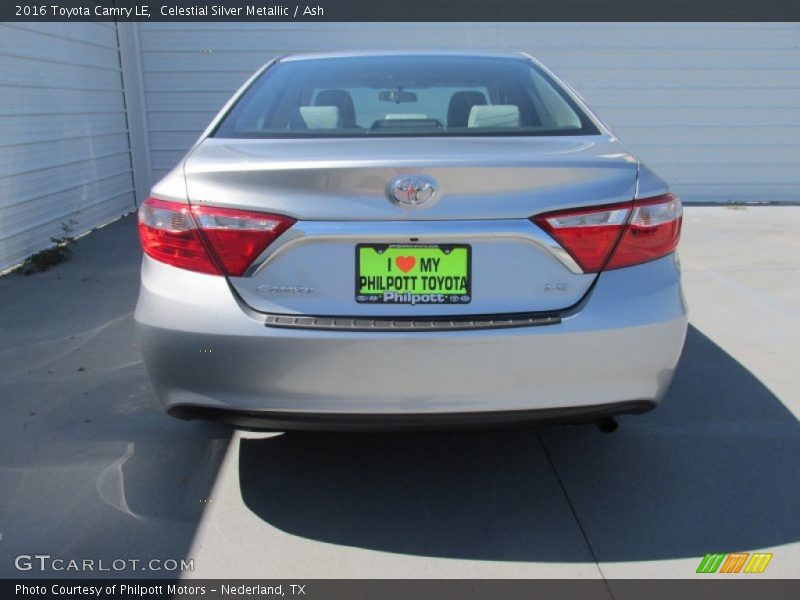 Celestial Silver Metallic / Ash 2016 Toyota Camry LE
