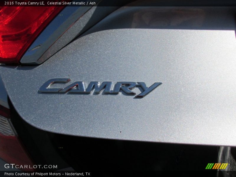 Celestial Silver Metallic / Ash 2016 Toyota Camry LE