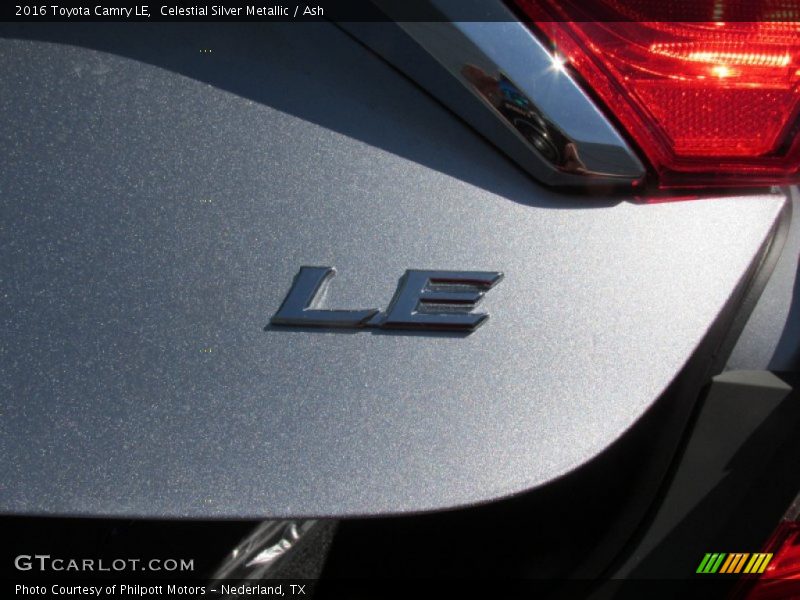 Celestial Silver Metallic / Ash 2016 Toyota Camry LE