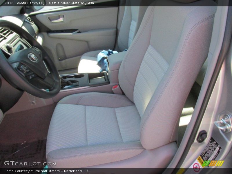 Celestial Silver Metallic / Ash 2016 Toyota Camry LE