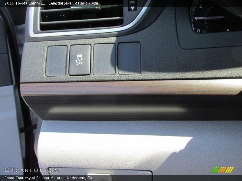 Celestial Silver Metallic / Ash 2016 Toyota Camry LE