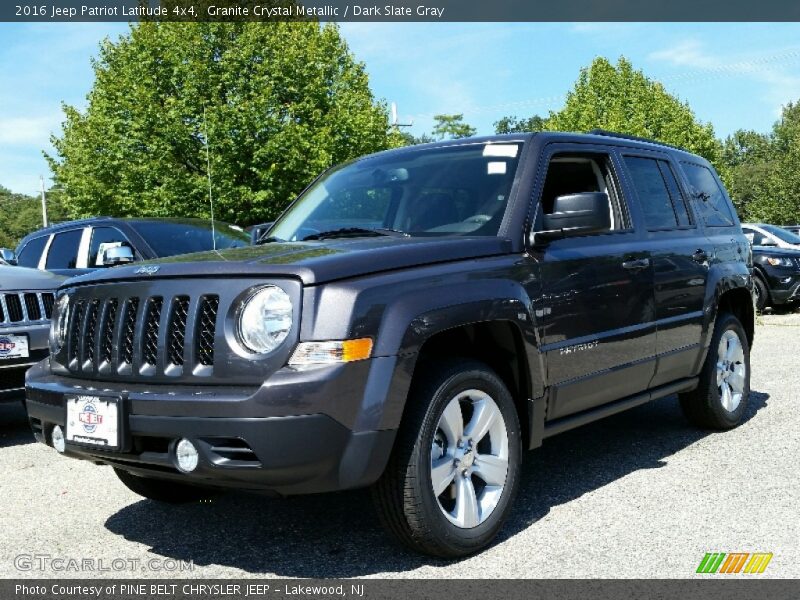 Granite Crystal Metallic / Dark Slate Gray 2016 Jeep Patriot Latitude 4x4