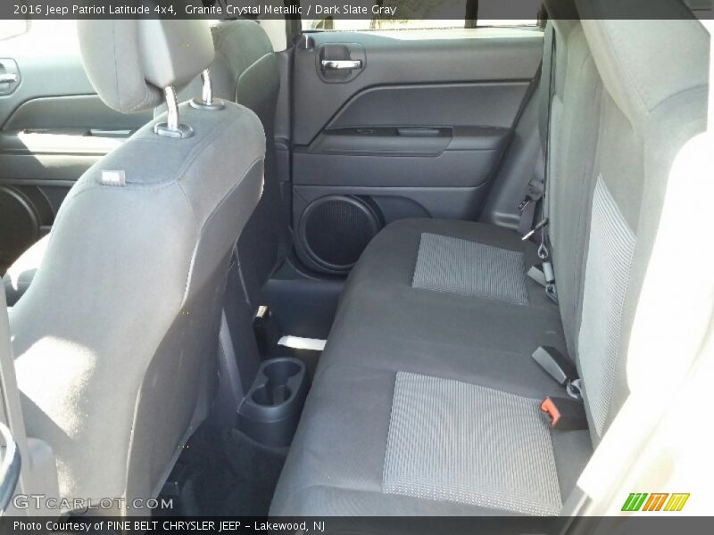 Granite Crystal Metallic / Dark Slate Gray 2016 Jeep Patriot Latitude 4x4