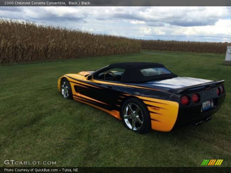 Black / Black 2000 Chevrolet Corvette Convertible