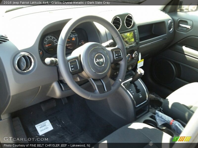 Granite Crystal Metallic / Dark Slate Gray 2016 Jeep Patriot Latitude 4x4