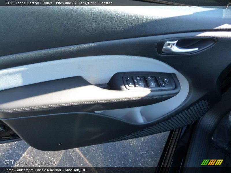 Pitch Black / Black/Light Tungsten 2016 Dodge Dart SXT Rallye