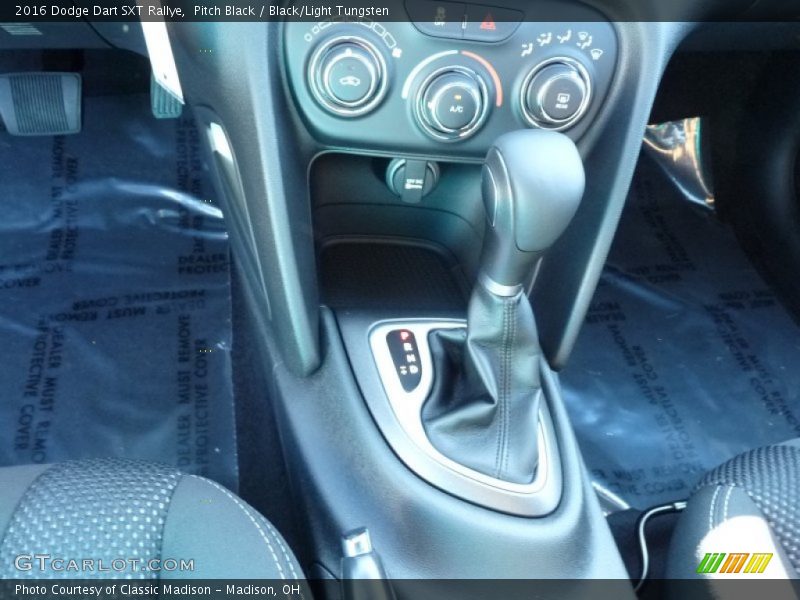Pitch Black / Black/Light Tungsten 2016 Dodge Dart SXT Rallye