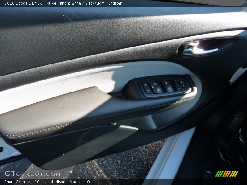 Bright White / Black/Light Tungsten 2016 Dodge Dart SXT Rallye