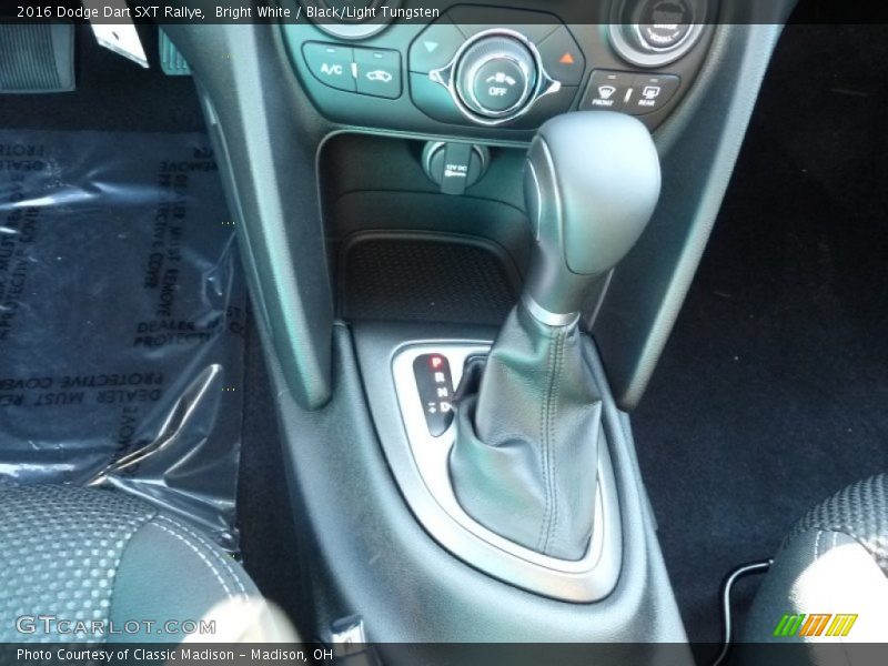 Bright White / Black/Light Tungsten 2016 Dodge Dart SXT Rallye