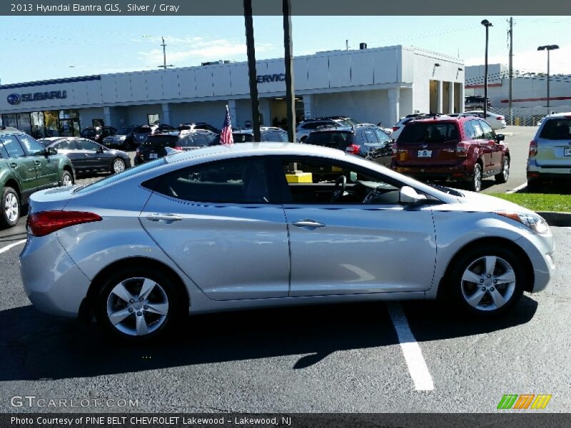 Silver / Gray 2013 Hyundai Elantra GLS