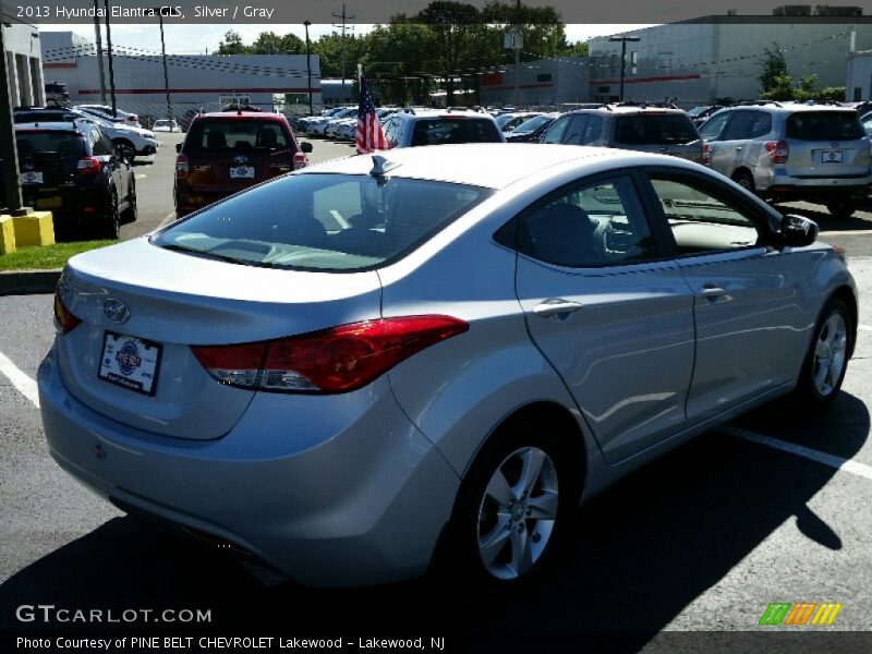 Silver / Gray 2013 Hyundai Elantra GLS