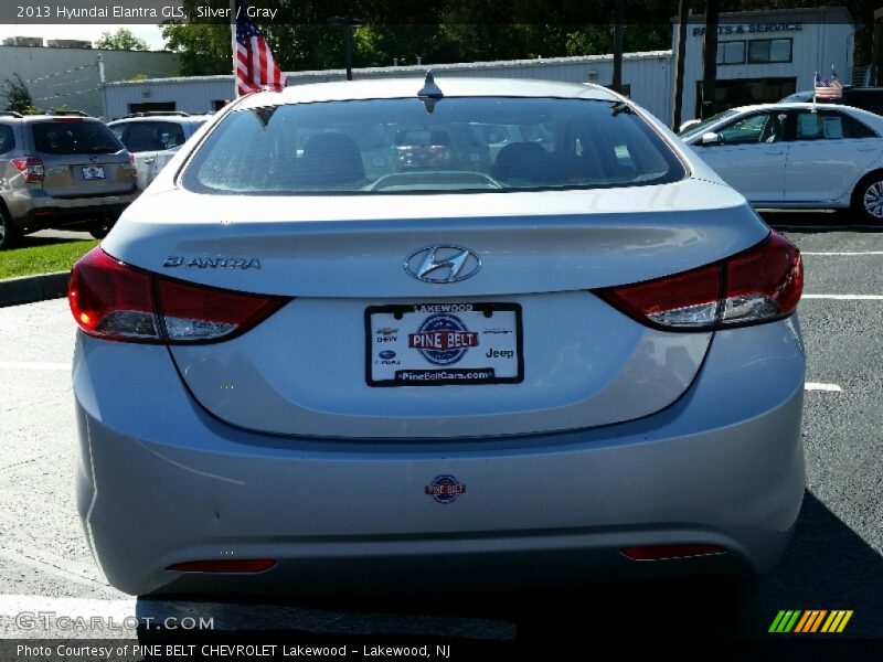 Silver / Gray 2013 Hyundai Elantra GLS