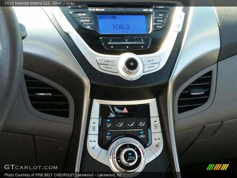 Silver / Gray 2013 Hyundai Elantra GLS