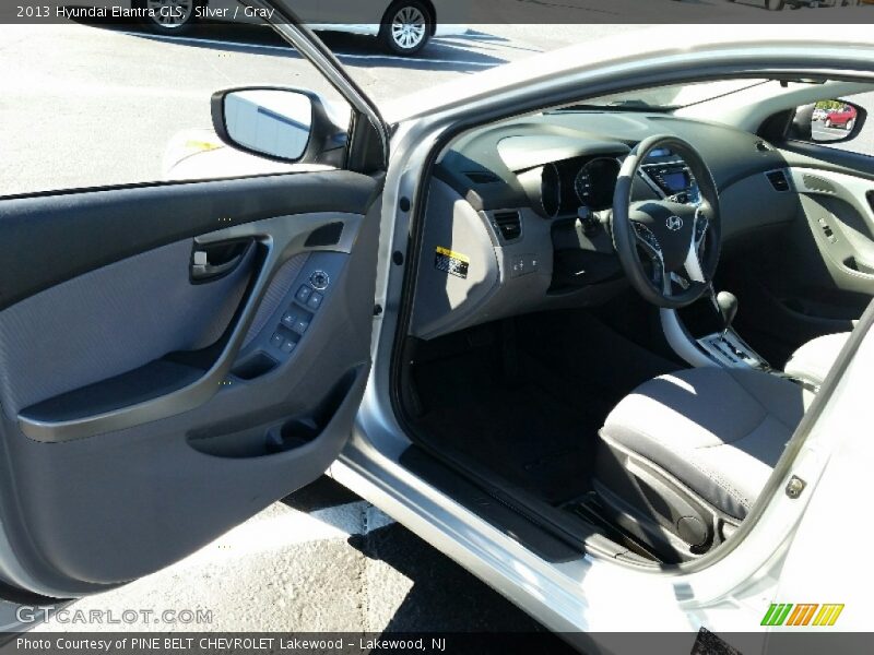 Silver / Gray 2013 Hyundai Elantra GLS