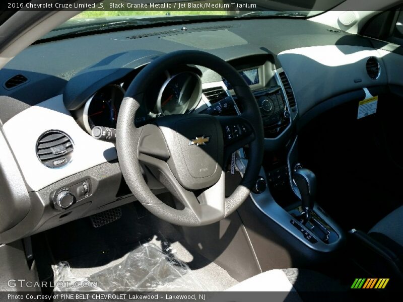 Black Granite Metallic / Jet Black/Medium Titanium 2016 Chevrolet Cruze Limited LS