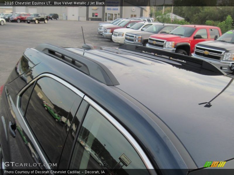 Blue Velvet Metallic / Jet Black 2016 Chevrolet Equinox LT