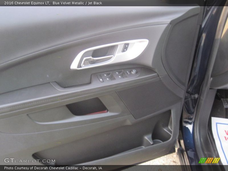Blue Velvet Metallic / Jet Black 2016 Chevrolet Equinox LT