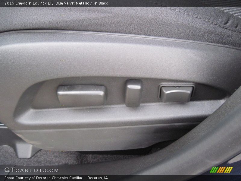 Blue Velvet Metallic / Jet Black 2016 Chevrolet Equinox LT