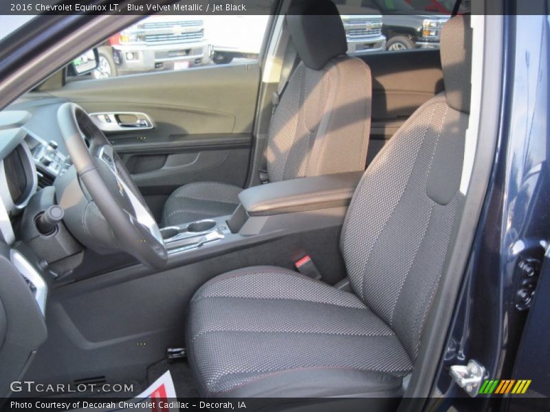 Blue Velvet Metallic / Jet Black 2016 Chevrolet Equinox LT