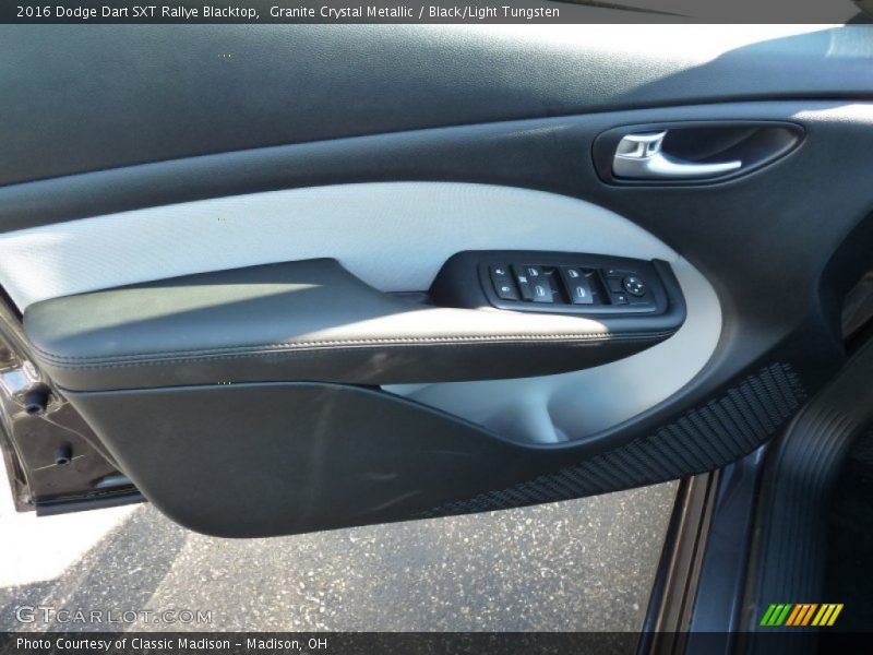 Granite Crystal Metallic / Black/Light Tungsten 2016 Dodge Dart SXT Rallye Blacktop