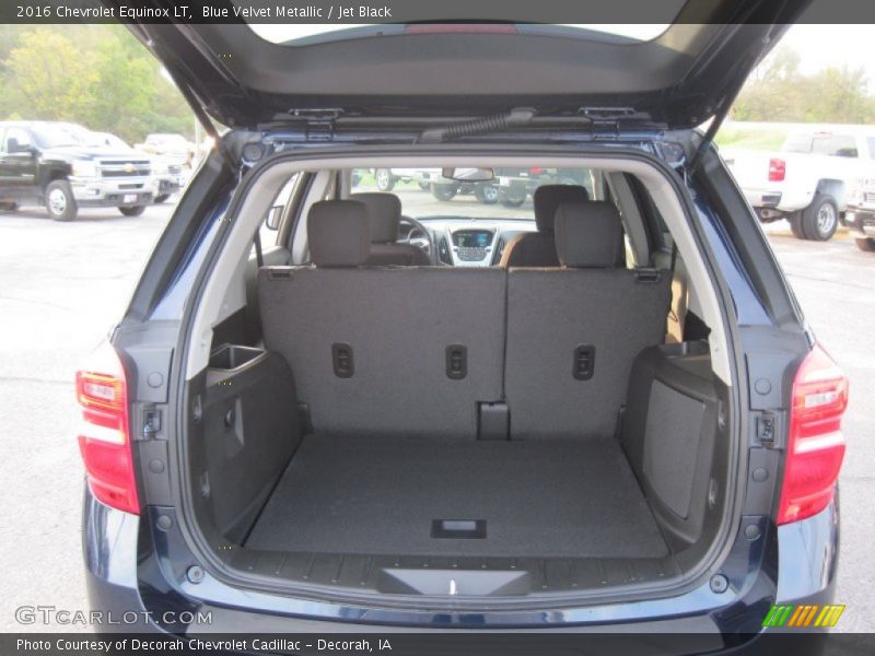 Blue Velvet Metallic / Jet Black 2016 Chevrolet Equinox LT