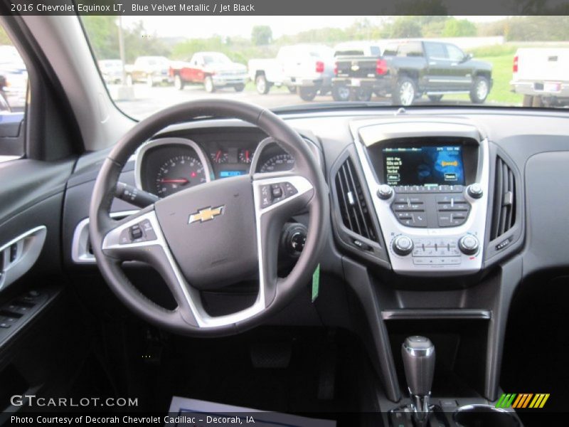 Blue Velvet Metallic / Jet Black 2016 Chevrolet Equinox LT