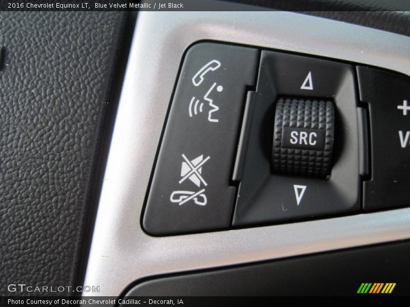 Blue Velvet Metallic / Jet Black 2016 Chevrolet Equinox LT