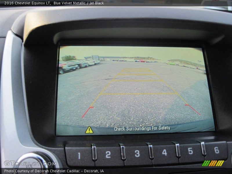 Blue Velvet Metallic / Jet Black 2016 Chevrolet Equinox LT