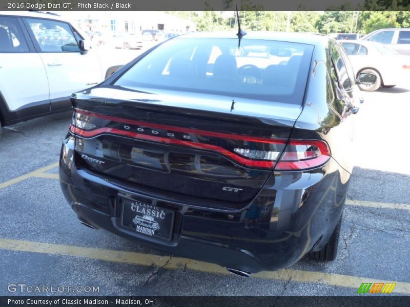 Pitch Black / Black 2016 Dodge Dart GT