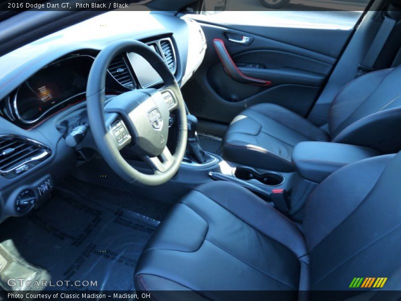 Pitch Black / Black 2016 Dodge Dart GT