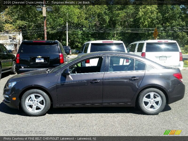 Tungsten Metallic / Jet Black 2016 Chevrolet Cruze Limited LT