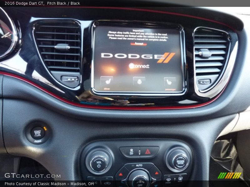 Pitch Black / Black 2016 Dodge Dart GT