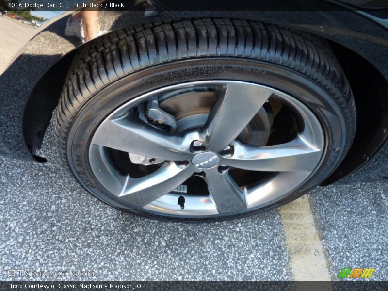 Pitch Black / Black 2016 Dodge Dart GT