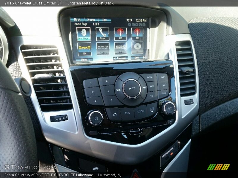 Tungsten Metallic / Jet Black 2016 Chevrolet Cruze Limited LT