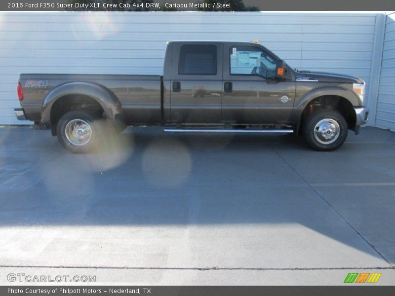 Caribou Metallic / Steel 2016 Ford F350 Super Duty XLT Crew Cab 4x4 DRW