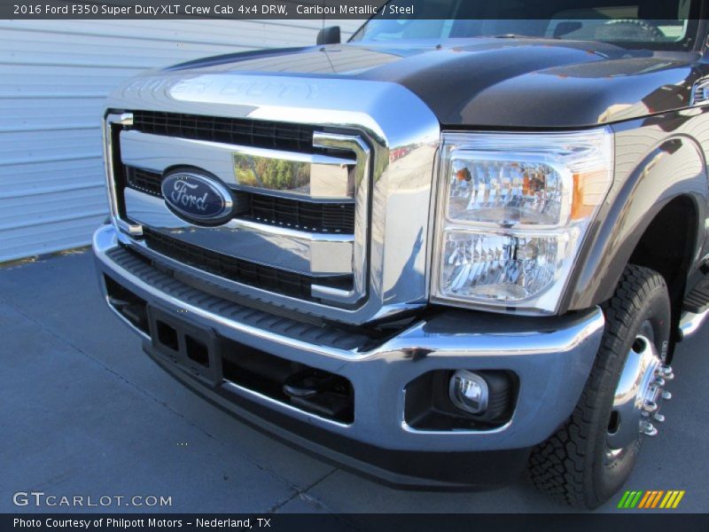 Caribou Metallic / Steel 2016 Ford F350 Super Duty XLT Crew Cab 4x4 DRW