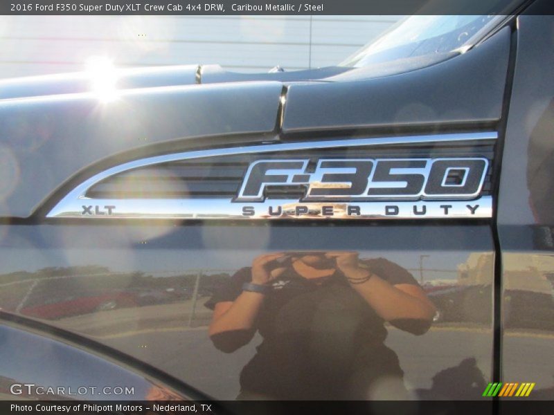 Caribou Metallic / Steel 2016 Ford F350 Super Duty XLT Crew Cab 4x4 DRW