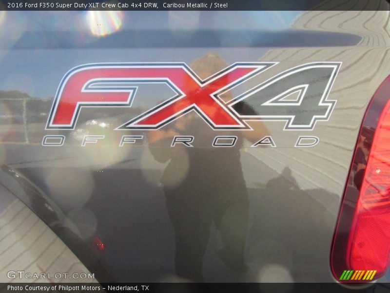 Caribou Metallic / Steel 2016 Ford F350 Super Duty XLT Crew Cab 4x4 DRW