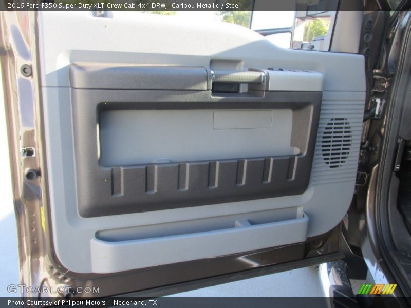 Caribou Metallic / Steel 2016 Ford F350 Super Duty XLT Crew Cab 4x4 DRW