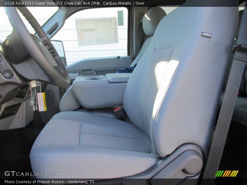 Caribou Metallic / Steel 2016 Ford F350 Super Duty XLT Crew Cab 4x4 DRW