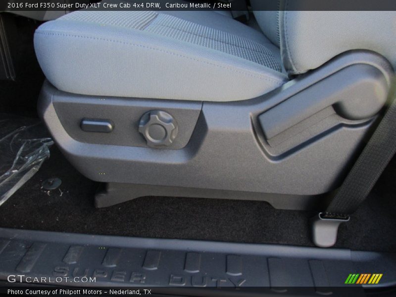 Caribou Metallic / Steel 2016 Ford F350 Super Duty XLT Crew Cab 4x4 DRW