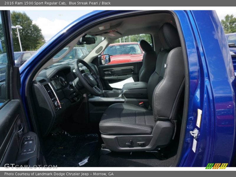  2016 1500 Sport Regular Cab Black Interior