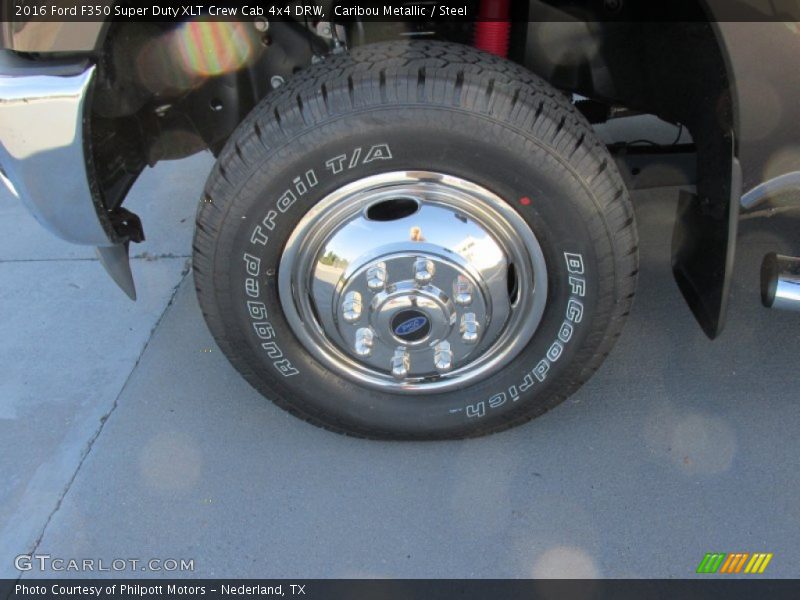 Caribou Metallic / Steel 2016 Ford F350 Super Duty XLT Crew Cab 4x4 DRW