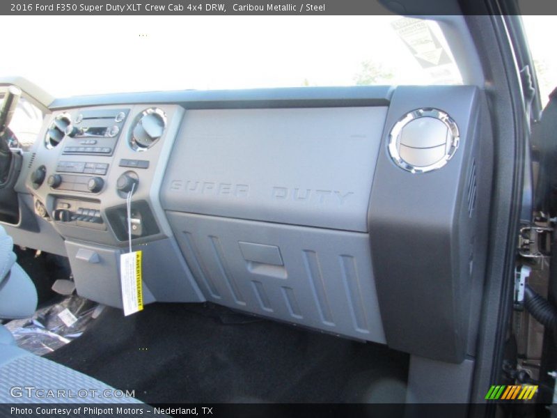 Caribou Metallic / Steel 2016 Ford F350 Super Duty XLT Crew Cab 4x4 DRW