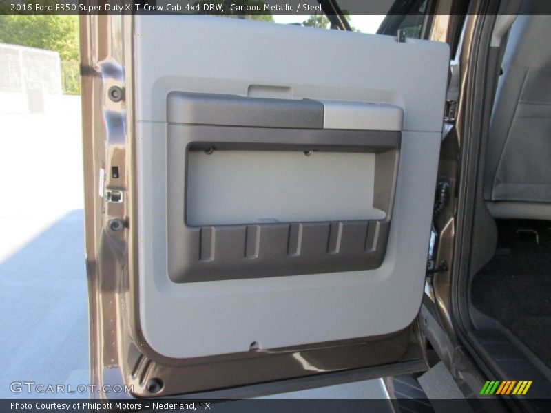 Caribou Metallic / Steel 2016 Ford F350 Super Duty XLT Crew Cab 4x4 DRW